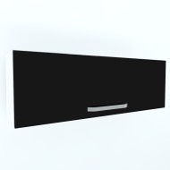 Armonia Suspendat orizontal  cu 1 usa cu maner front PAL Negru Armonia Suspendat orizontal  cu 1 usa cu maner front PAL Negru